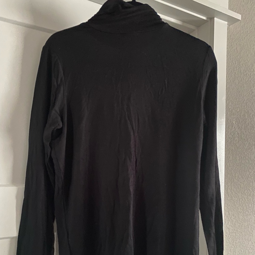 JOSEPH A. Black Turtleneck